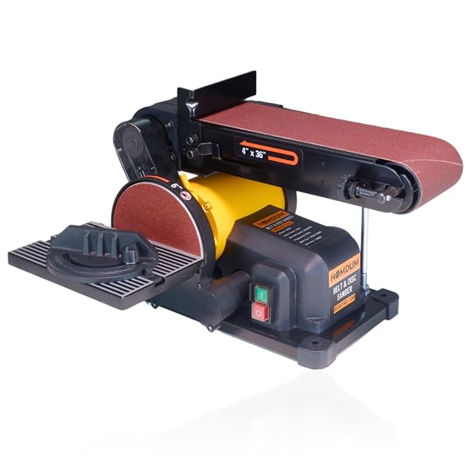 HOMDUM 6-INCH ELECTRIC BELT & DISC SANDER