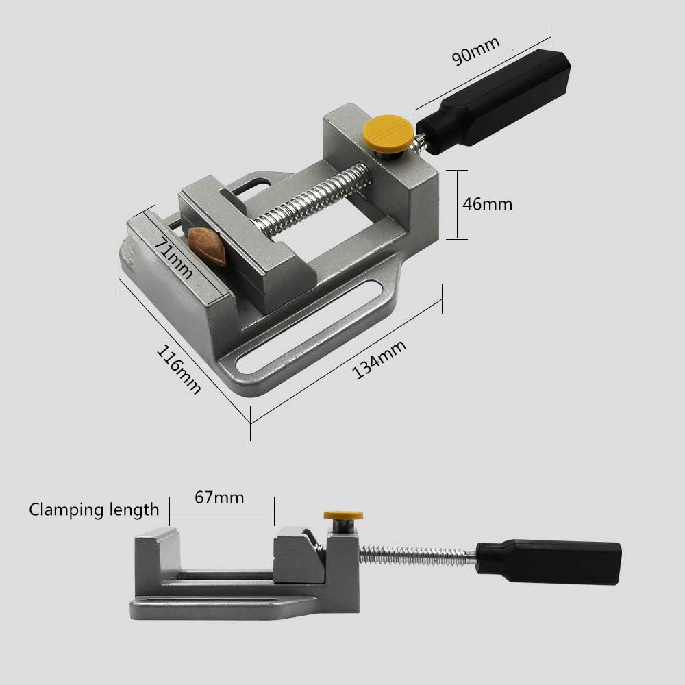 Homdum Drill Stand 400 mm with Adjustable Drill Press Vice Clamp