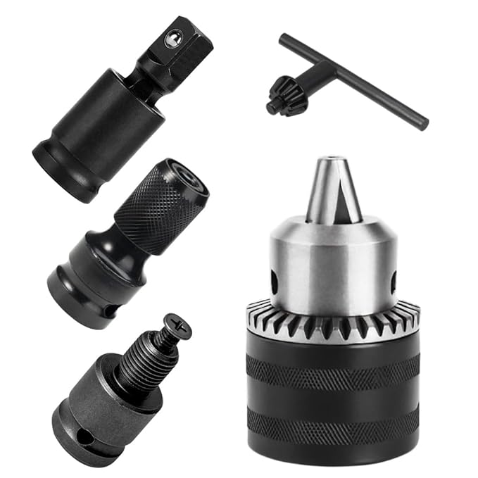 HOMDUM 13MM KEYED DRILL CHUCK ADAPTER KIT