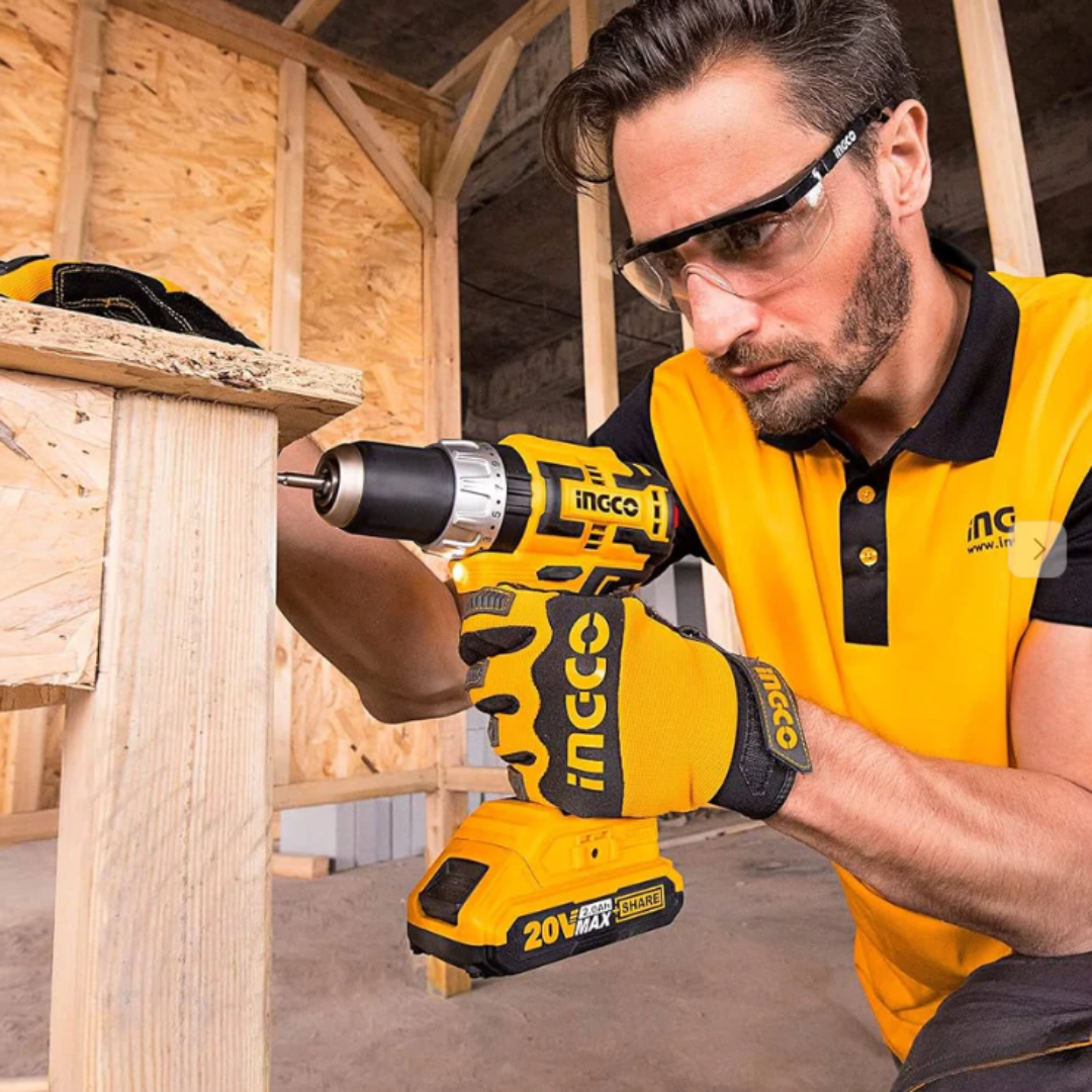 CKLI20271 INGCO CORDLESS IMPACT WERNCH AND IMPACT DRILL COMBO