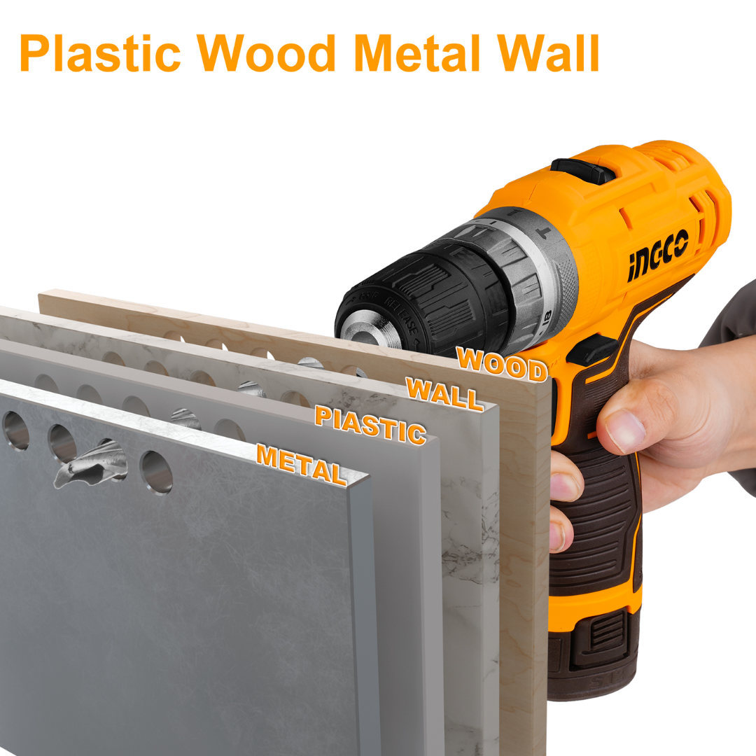 INGCO 12V Cordless Drill - CDLI12202