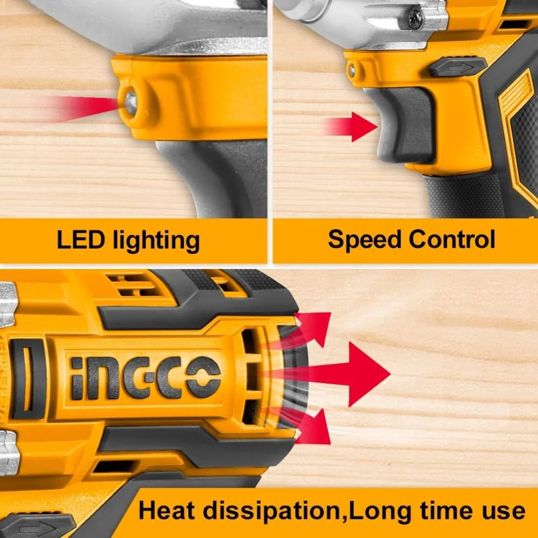 CIWLI2001 INGCO CORDLESS IMPACT DRIVER