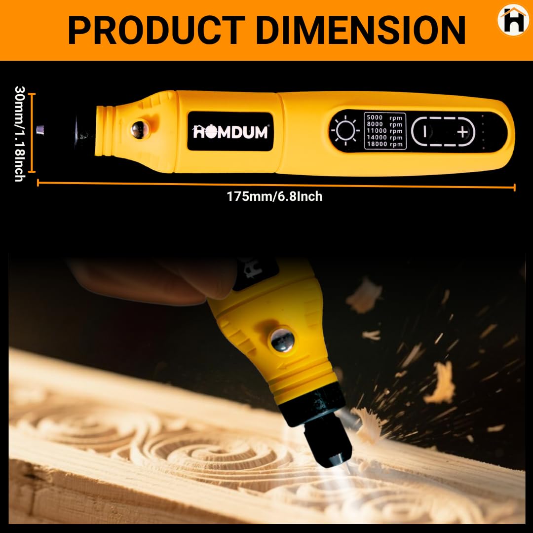 HOMDUM 4.0V ROTARY TOOL
