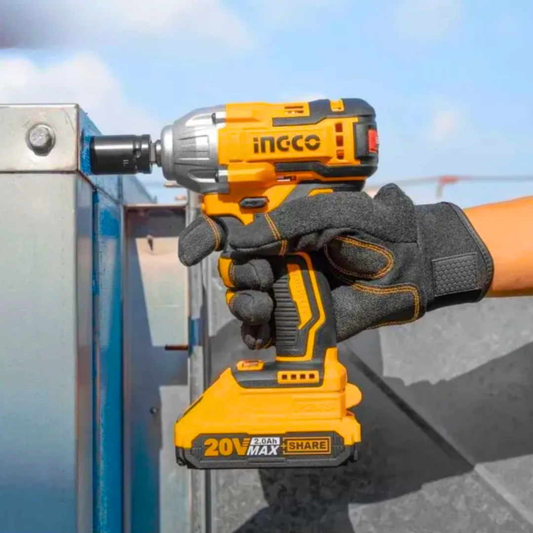 COSLI230702 INGCO CORDLESS IMPACT WRENCH AND IMPACT DRILL