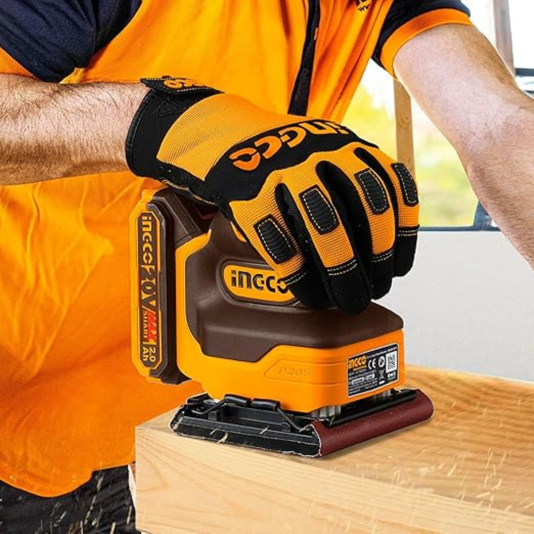 INGCO  Cordless Sheet Sander 20V – Product Description - CSHSLI2014