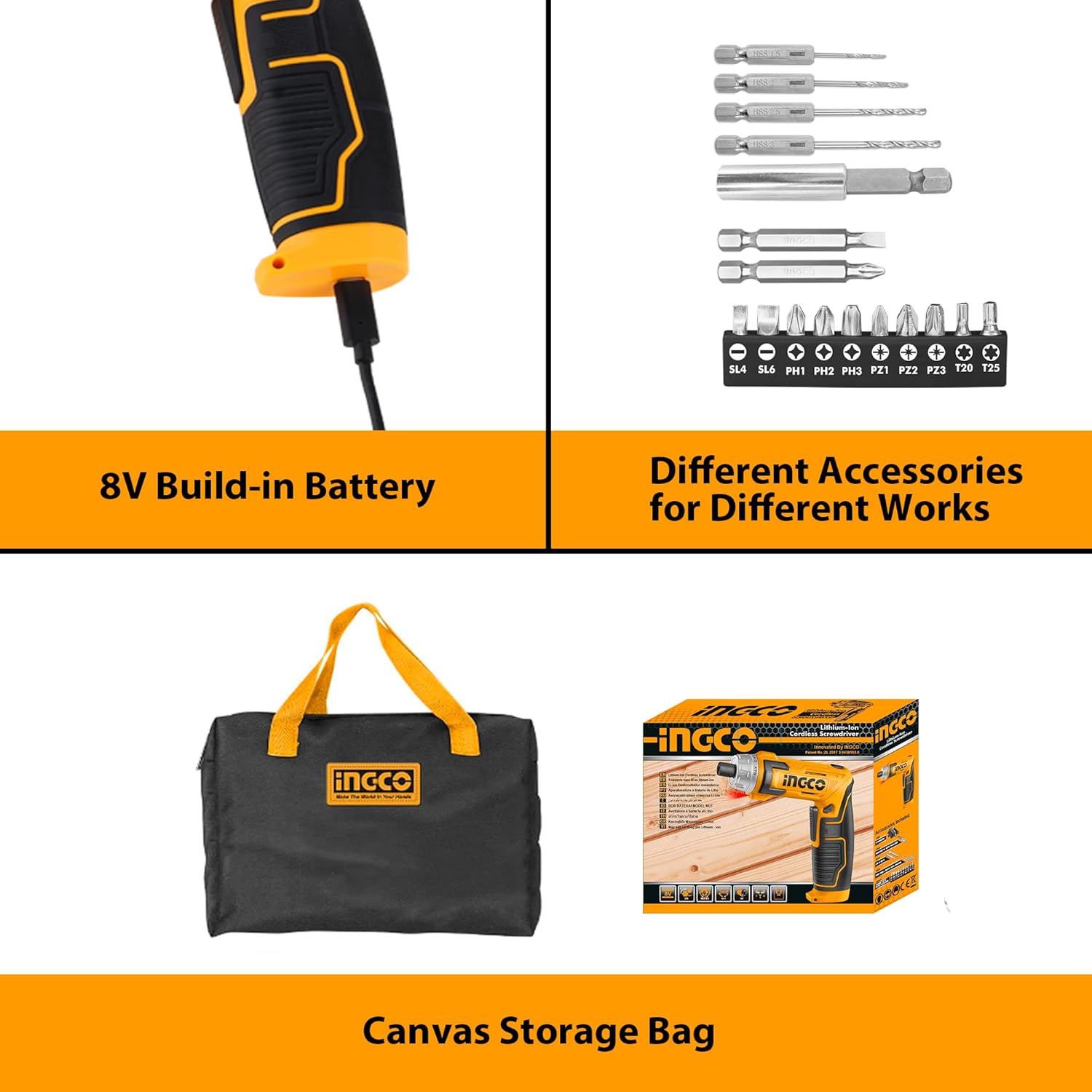 INGCO Screwdriver Machine 