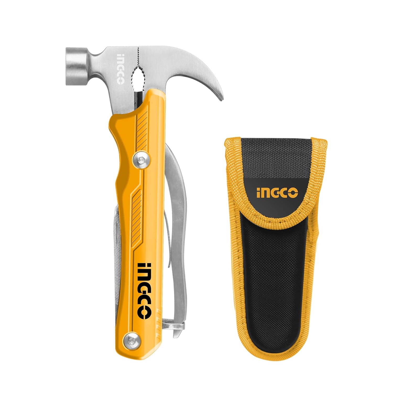 INGCO Multipurpose Tool Kit, 12 in 1 Multitool, Multi-function Hammer HMFH0121