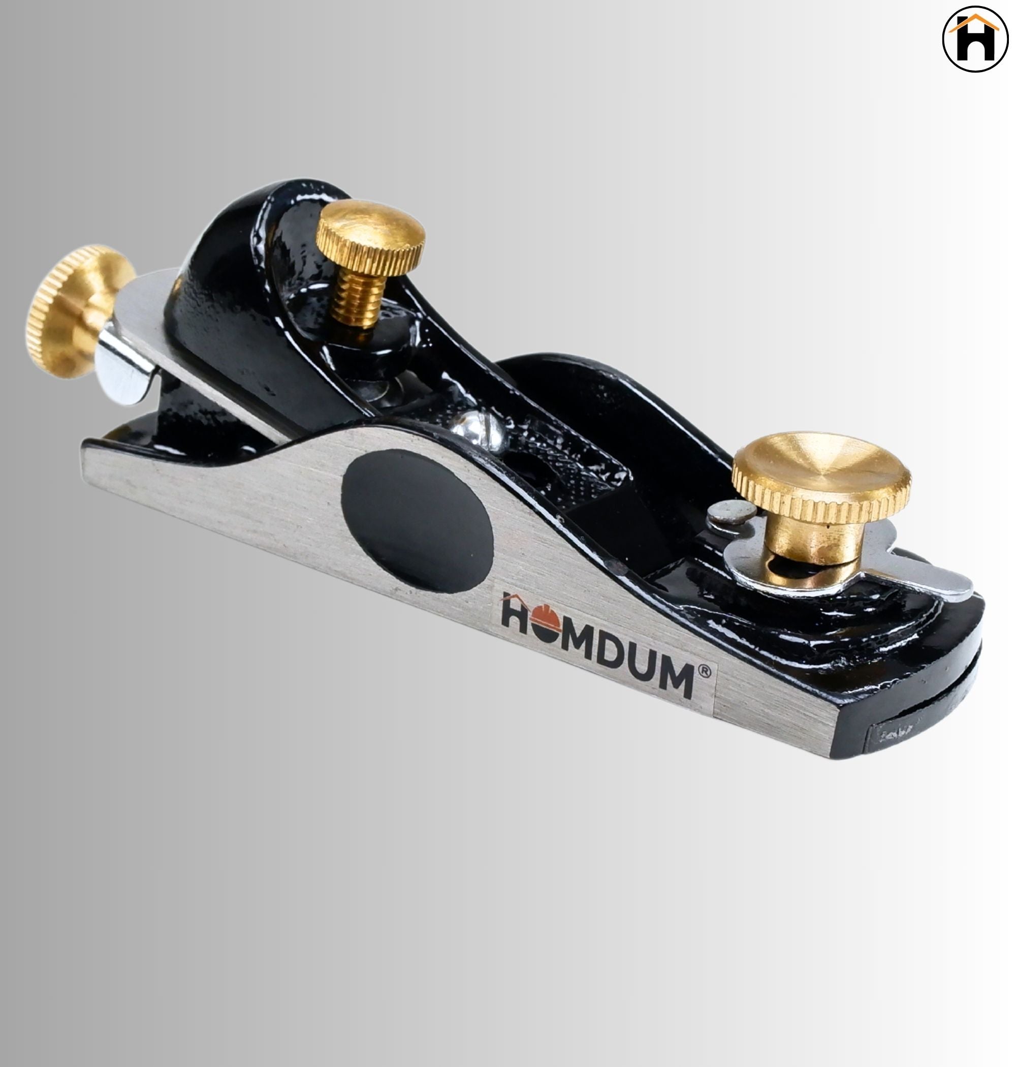 Homdum Adjustable Block Plane heavy duty carpenter wood tool with Brass Kit 160MM 1/2 inch