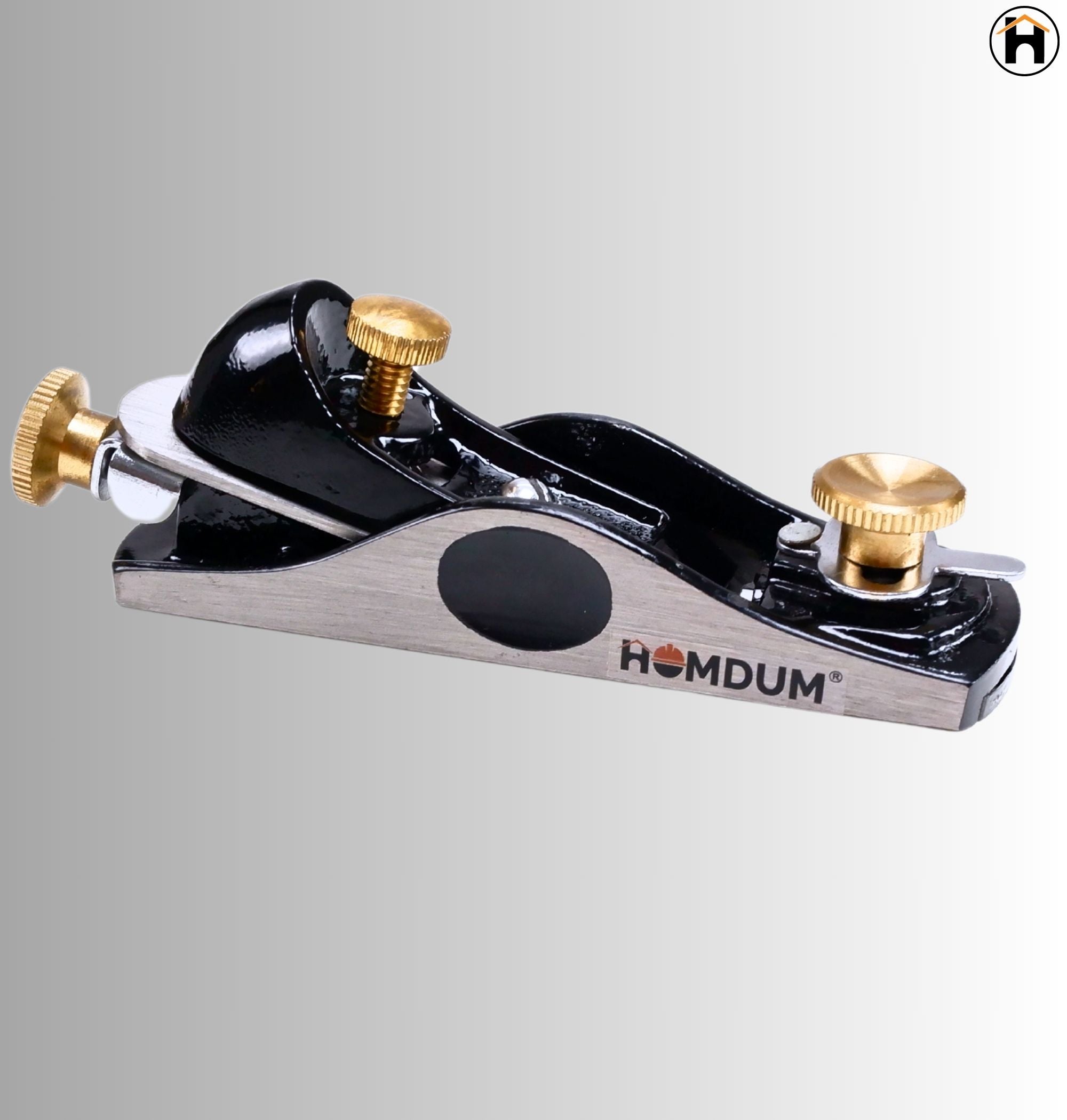 Homdum Adjustable Block Plane heavy duty carpenter wood tool with Brass Kit 160MM 1/2 inch