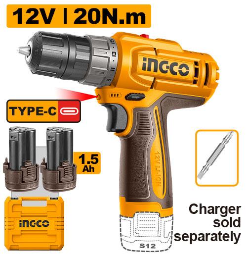 CDLI12206 INGCO CORDLESS DRILL