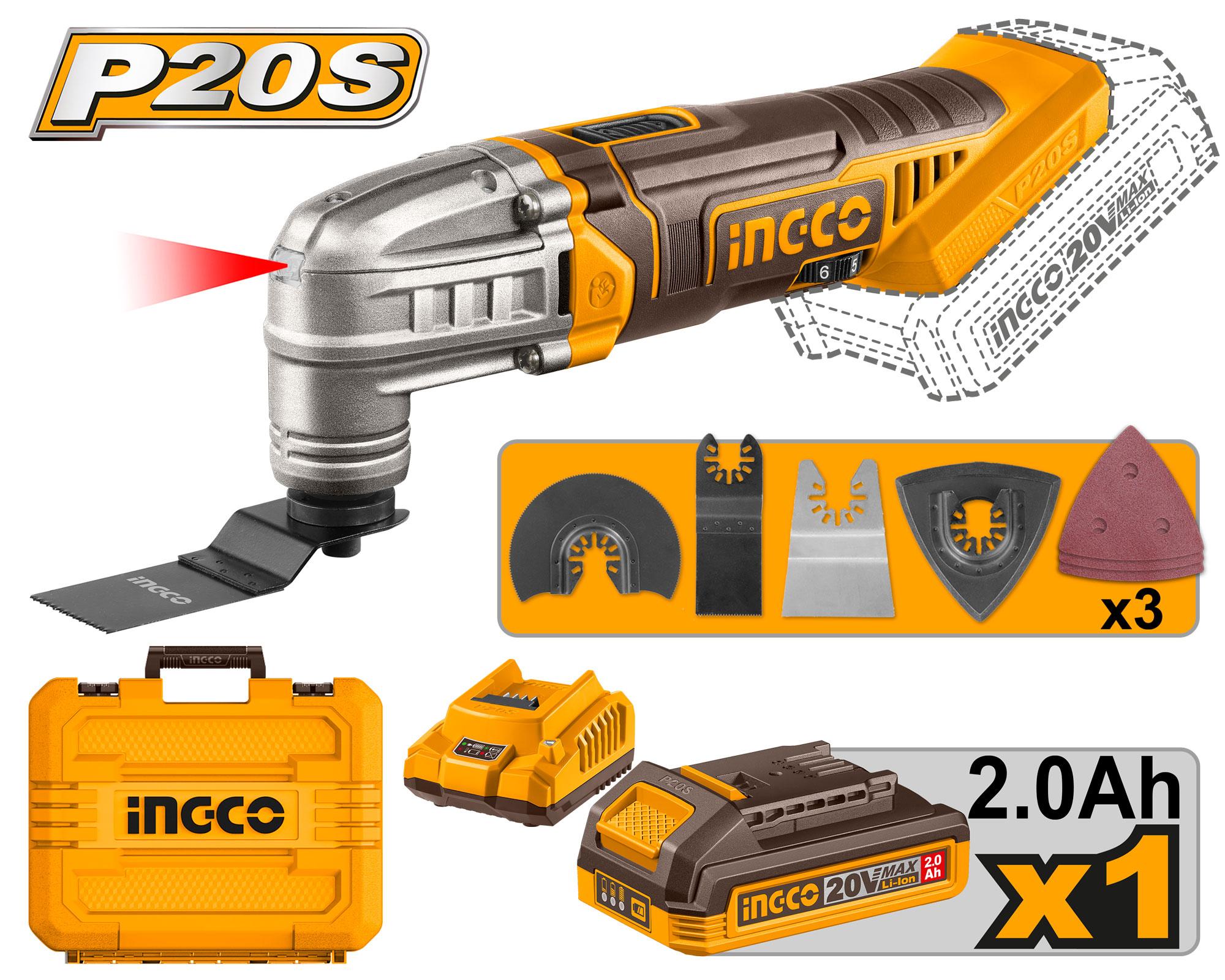 CMLI20228 INGCO CORDLESS MULTI-TOOL
