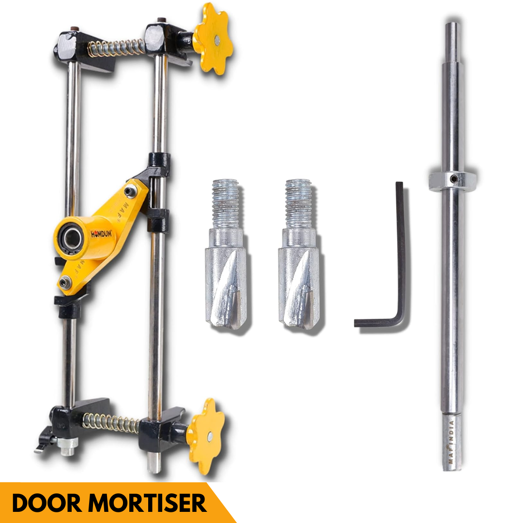 DOOR MORTISER JIG LOCK GROOVING HOLE SAW ATTACHMENT