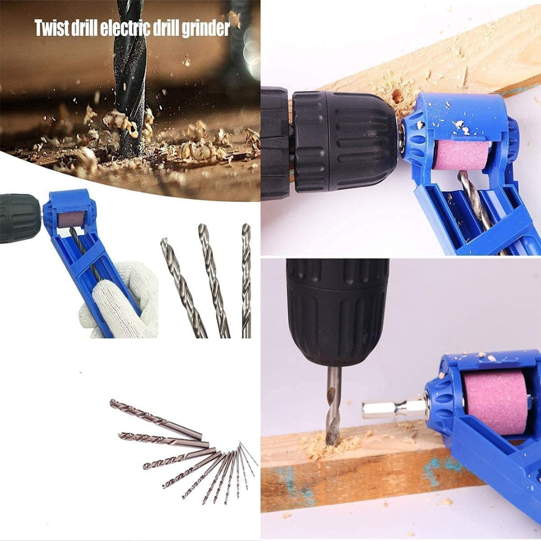 DRILL BIT SHARPENER PORTABLE DRILL SHARPENER TOOL