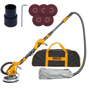 INGCO DWS10501 Drywall Sander Machine Extendable Handle 1050W