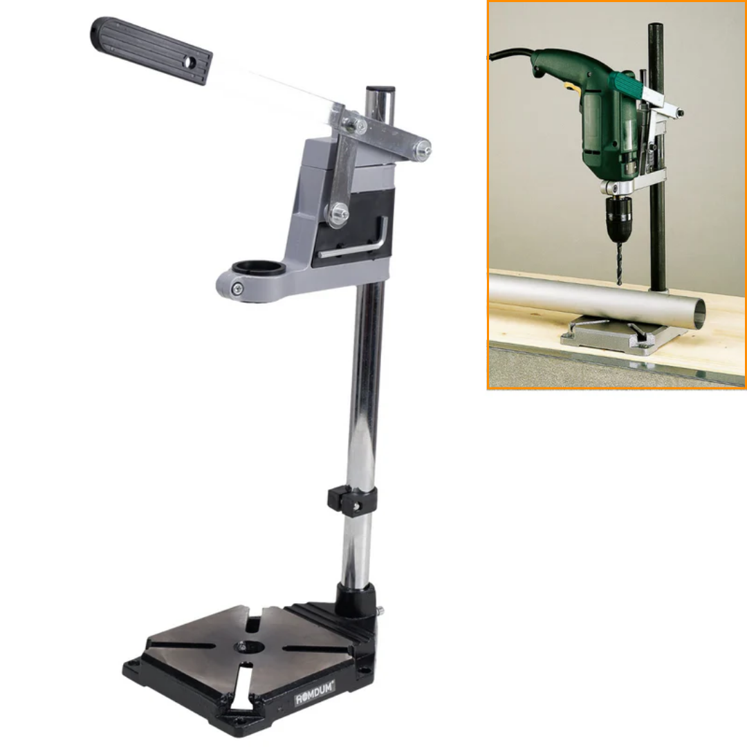 Drill Machine Stand 500mm- Heavy Cast Iron Base