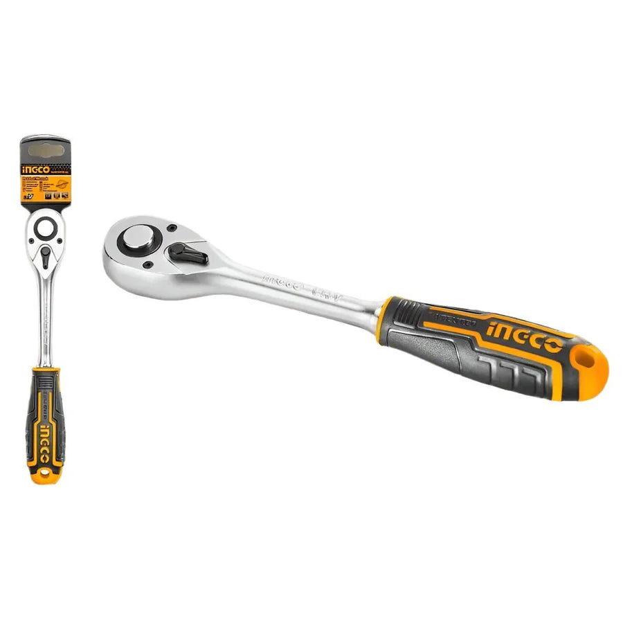 INGCO 1/2 Inch Ratchet Wrench – 45T Quick Release Heavy Duty Tool - HRTH0812
