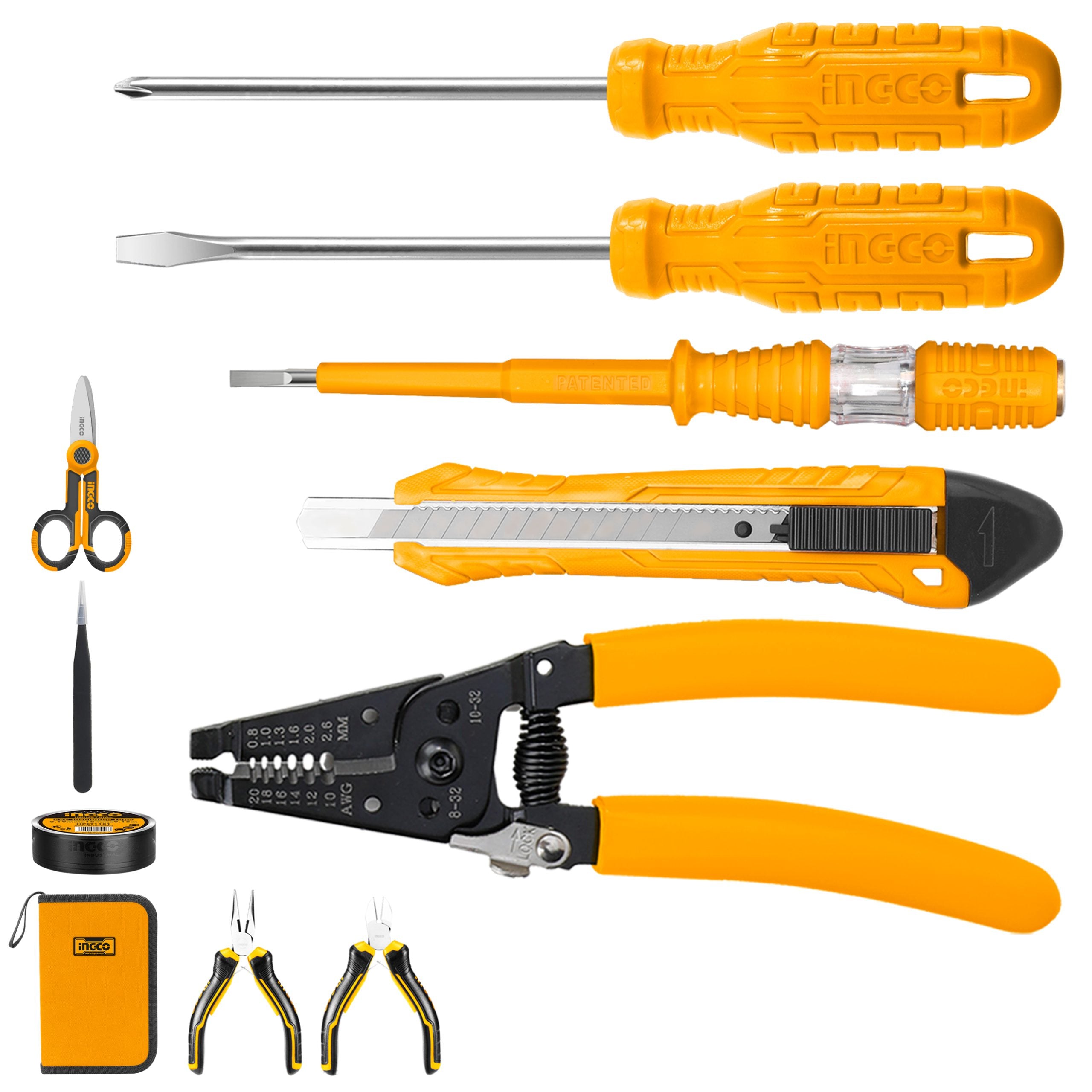 HKETS0111 11pcs ELECTRICIANS TOOL SET