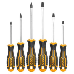 INGCO HKSD0628 6 pcs Round Blade Screwdriver set 