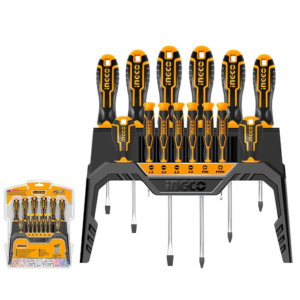 Ingco 14 Pcs Screw Driver Tool Set 