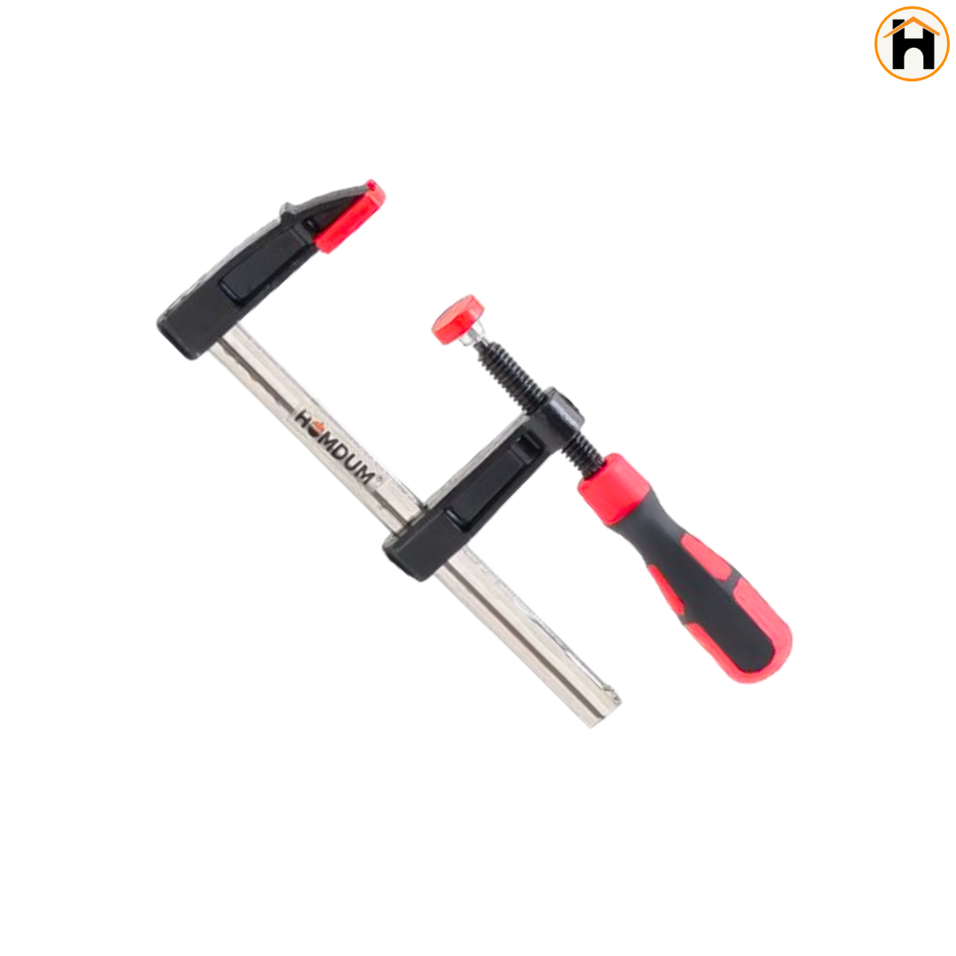 HOMDUM 6 INCH STEEL F CLAMPS PACK OF 2