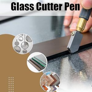 Ingco Glass Cutter Pen with Automatic oiling Mechanism