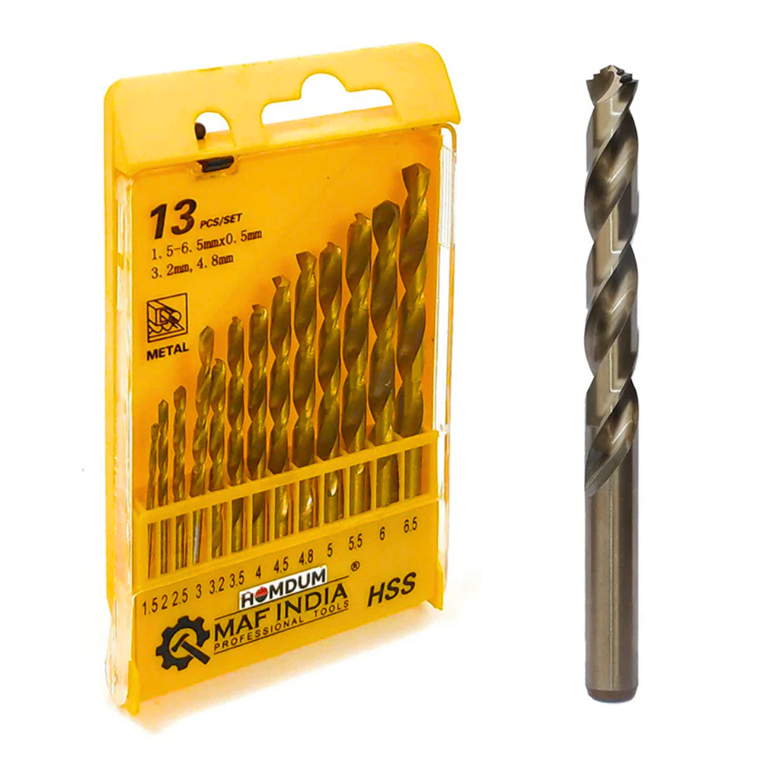 HSS DRILL BIT SET 13 PCS