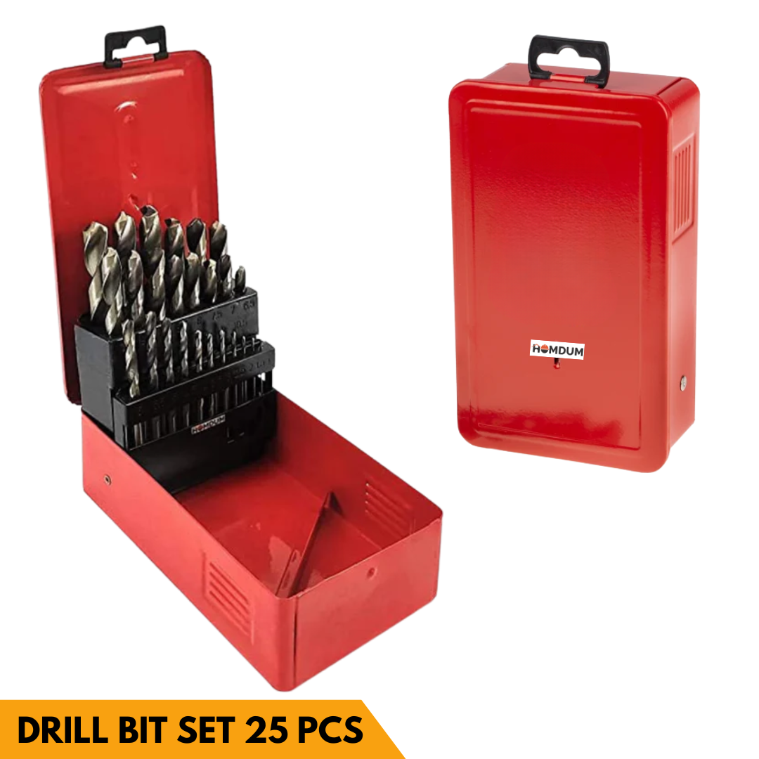 HSS Drill Bit Set 25 Pcs