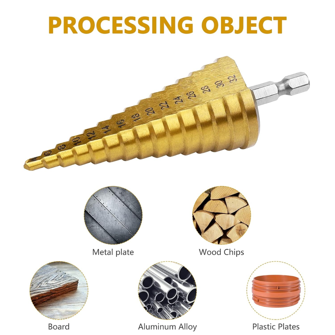 HSS Hex Shank 4-32 MM