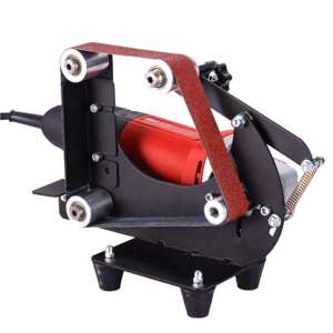 HOMDUM Abrasive Belt Machine Bracket for Angle Grinder, Belt Sander Attachment for Grinder Roller