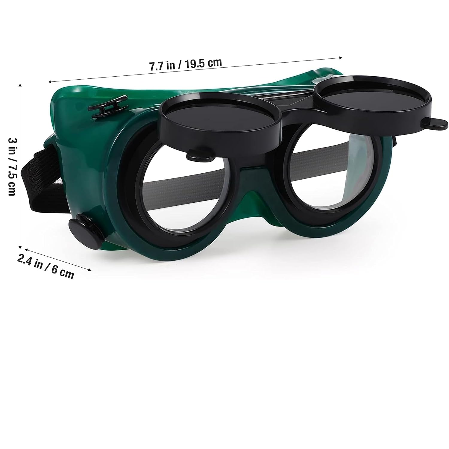 Homdum Welding Safety Goggle with Dark Flip Lens