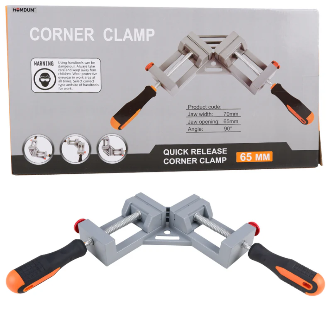 Homdum Double Handle 90° Corner Clamp