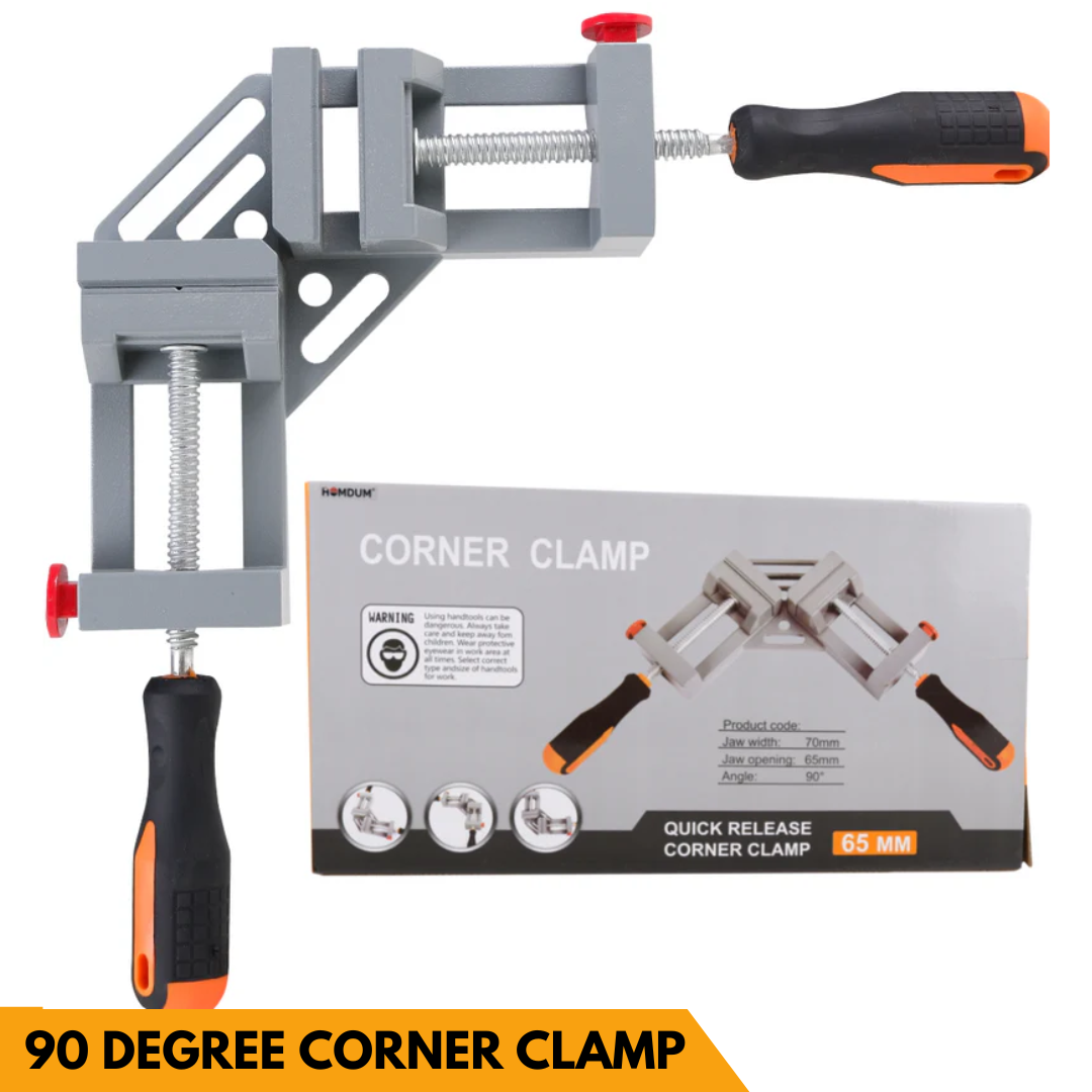 Homdum Double Handle 90° Corner Clamp