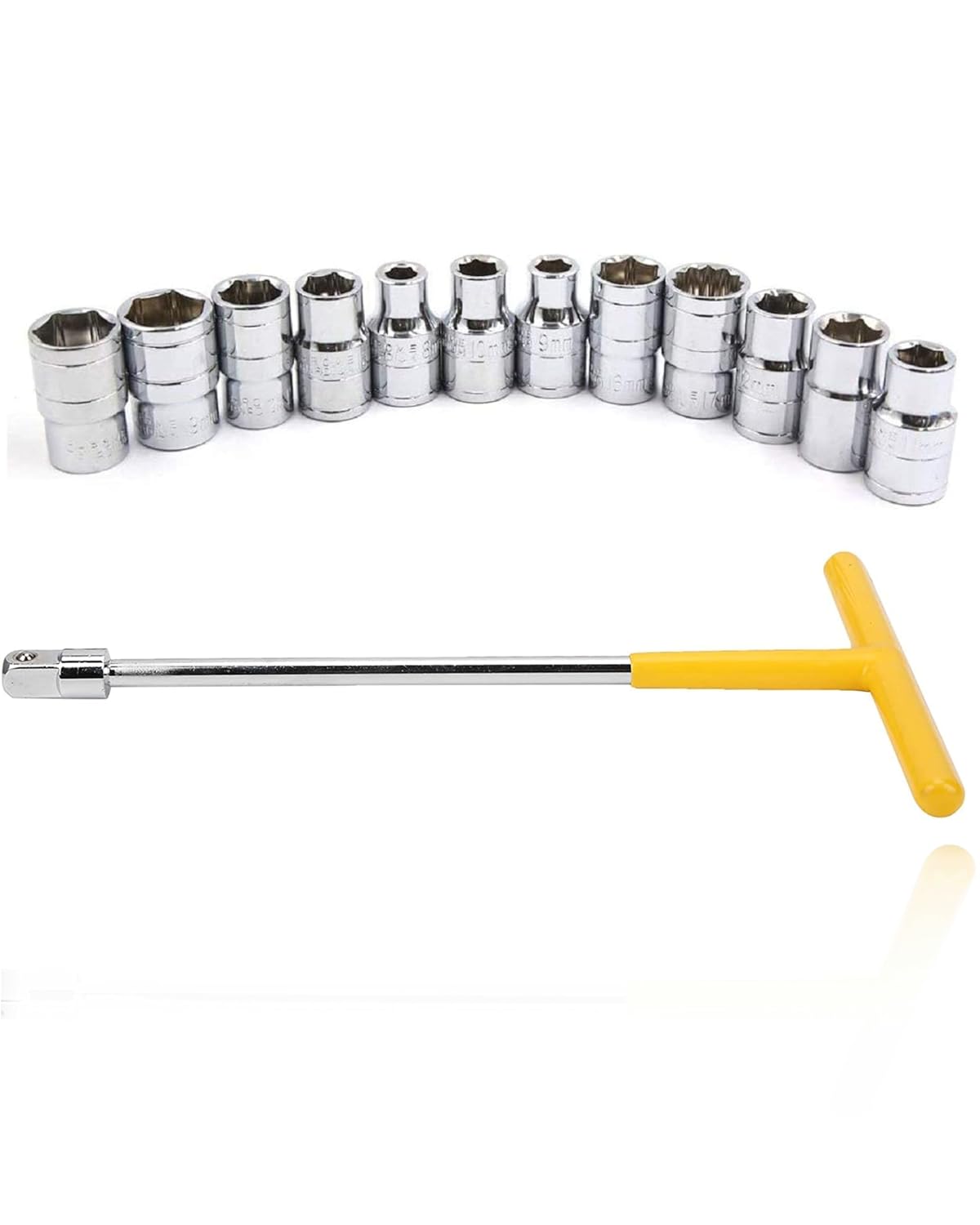 Homdum T Shaped Handle Wrench Spanner set 
