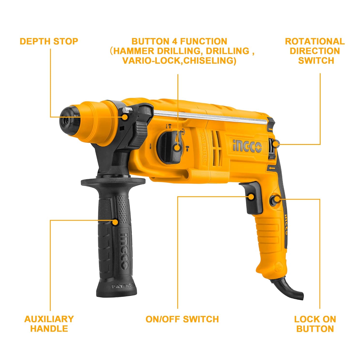 INGCO RGH6528 Rotary Hammer