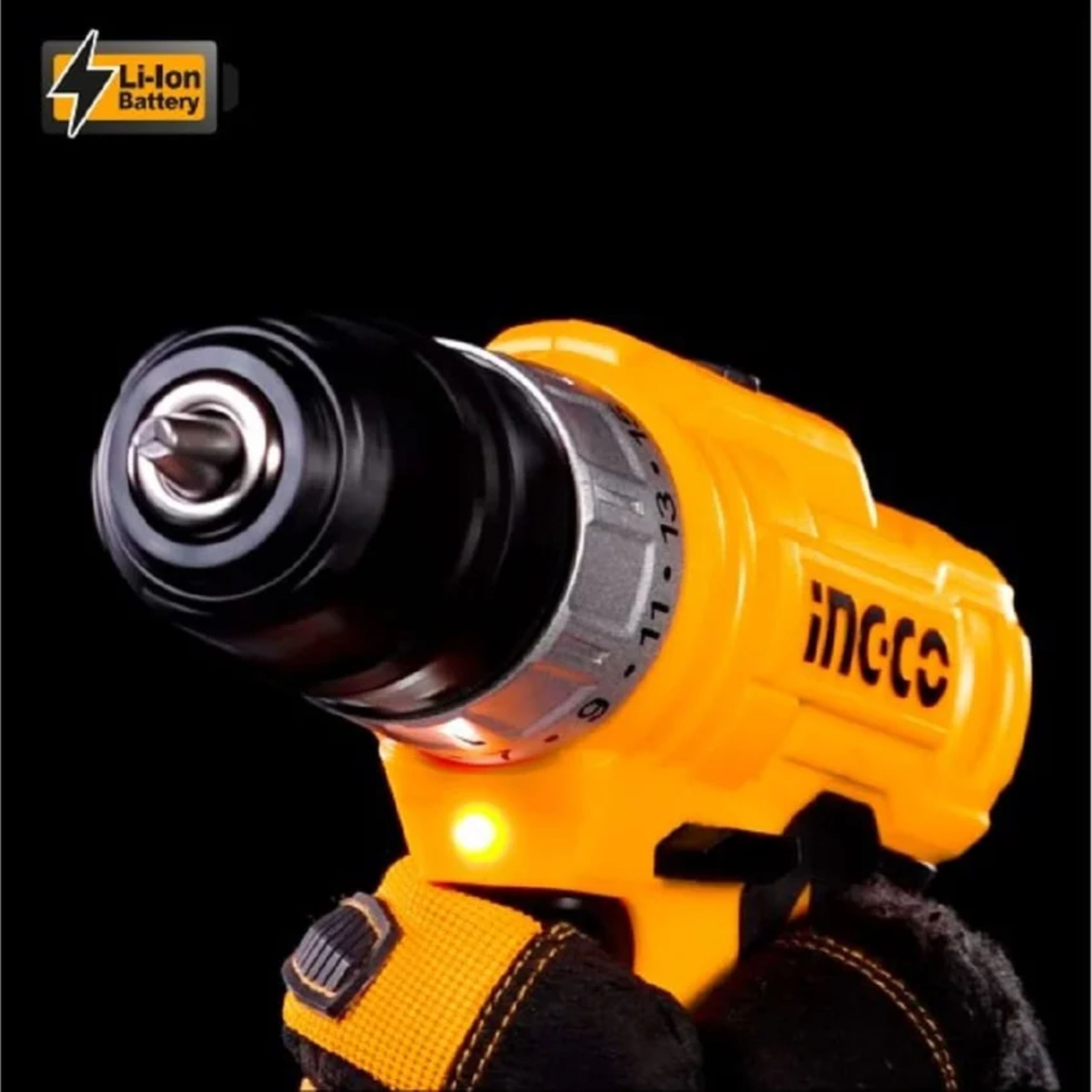 INGCO Lithium-Ion cordless drill CDLI1221