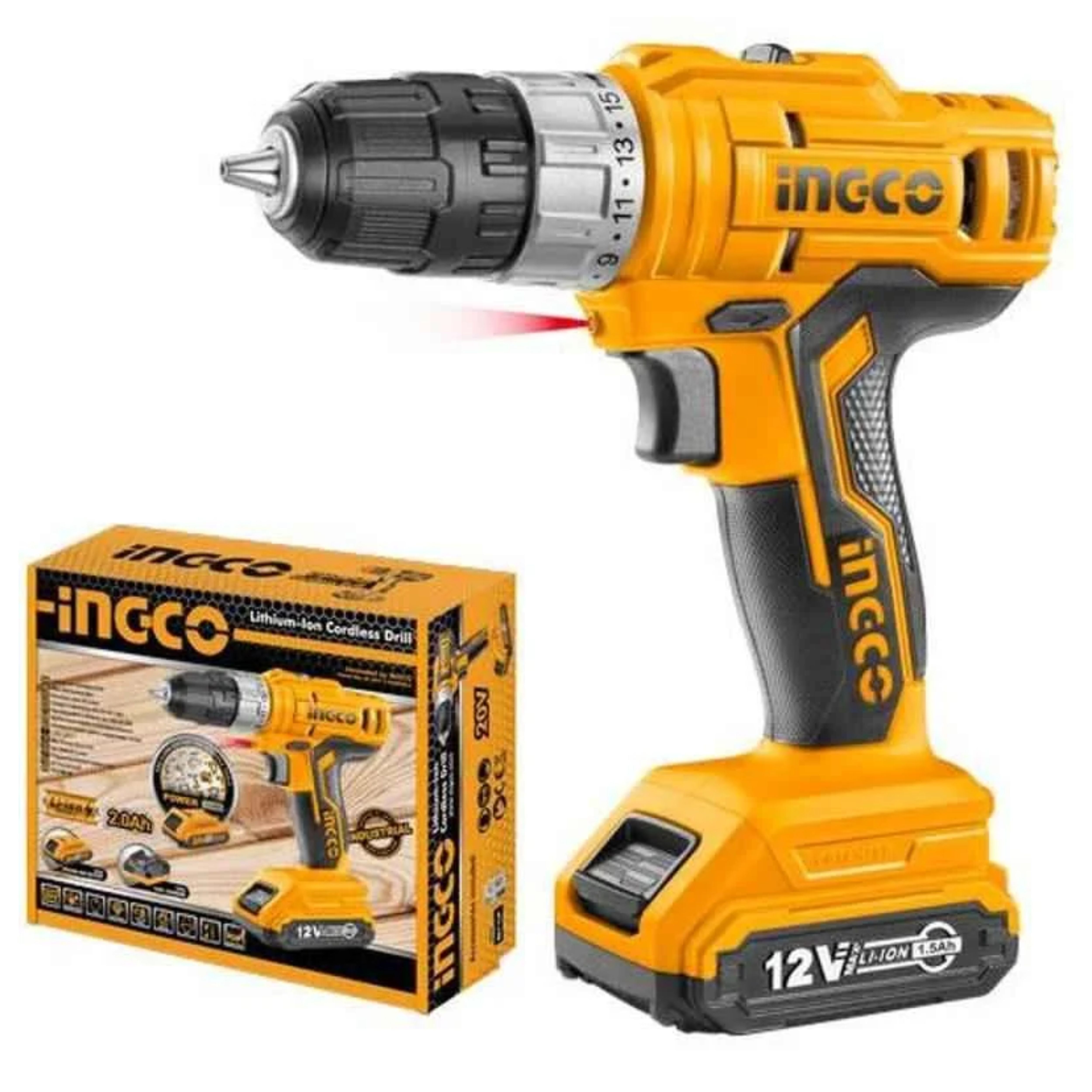 INGCO Lithium-Ion cordless drill CDLI1221