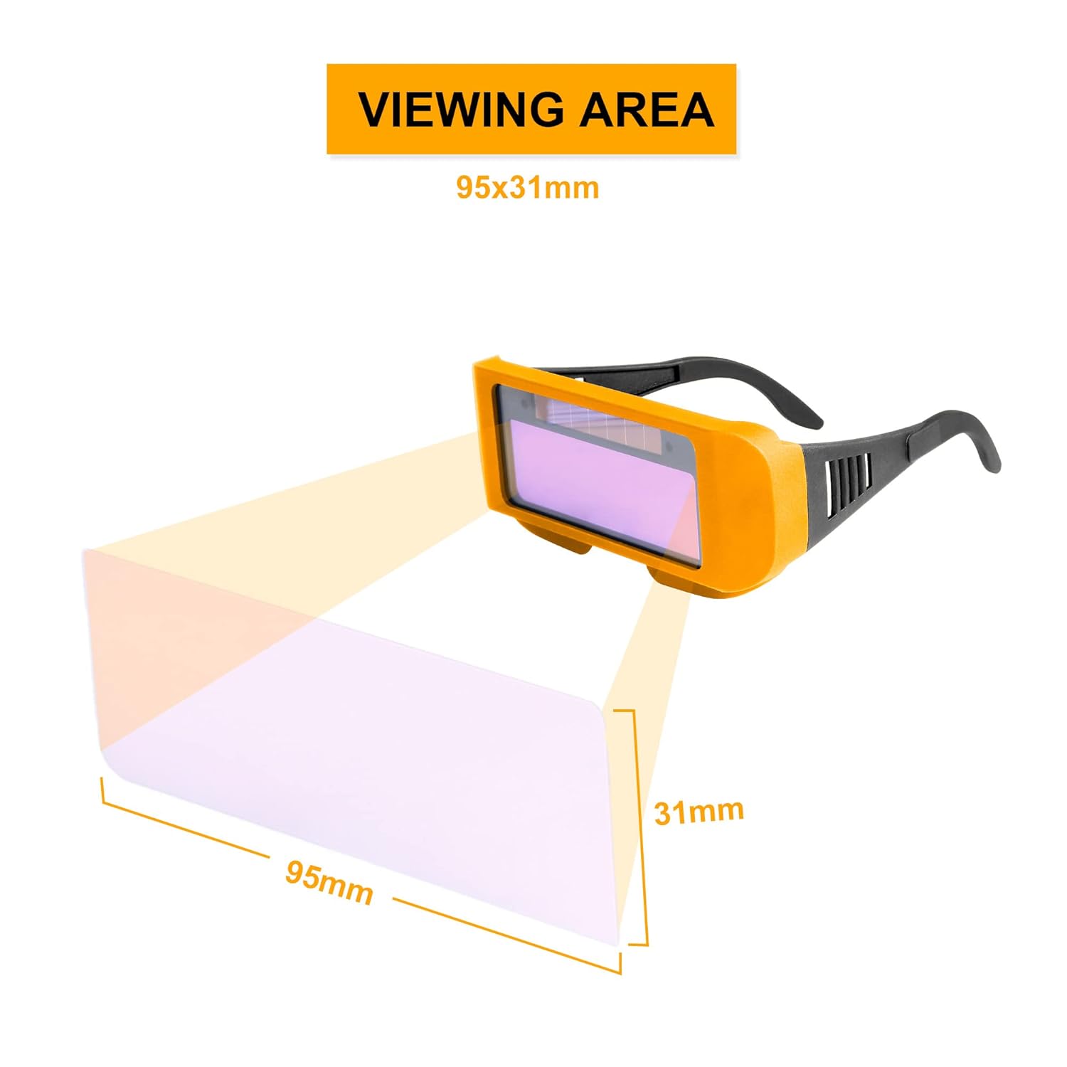 Ingco Auto-darkening Welding Glasses