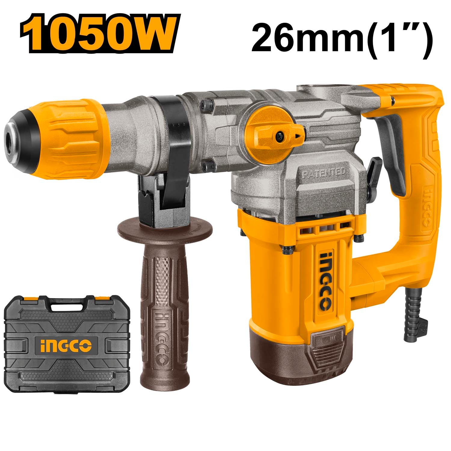 INGCO RH10506 1050W Rotary Hammer Drill Machine