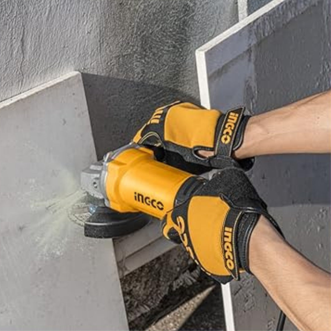 INGCO 900W Angle Grinder – 100mm Electric Metal Grinder Machine - AG900282