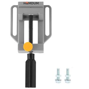 Homdum Adjustable Drill Press Vice Clamp with Quick Release Button Mini vice drill Clamping tool size 60mm x 70mm