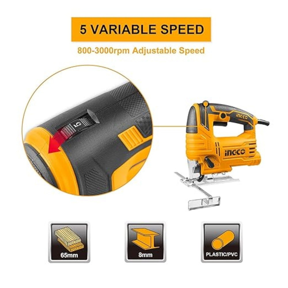 INGCO  400W Jig Saw with Variable Speed Control - JS400285