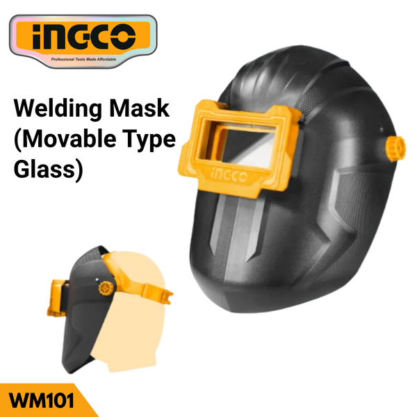 BUY Homdum Welding Safety Helmet with Dark Flip Lens INGCO