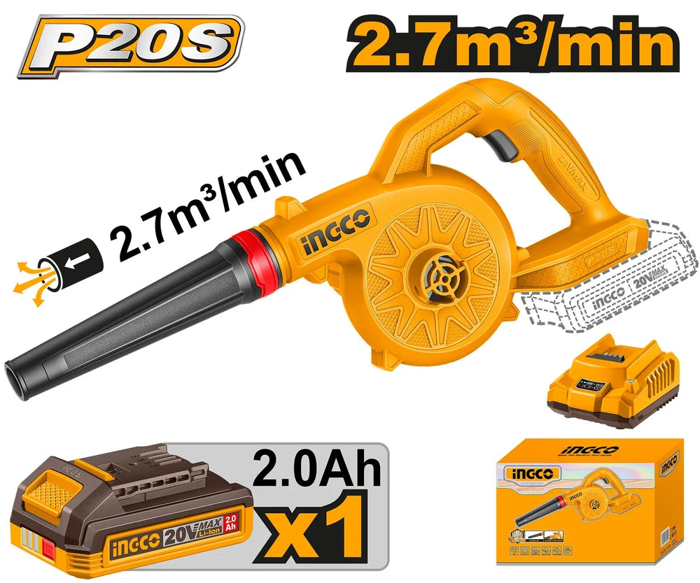 INGCO CABLI20781 20V Cordless Blower
