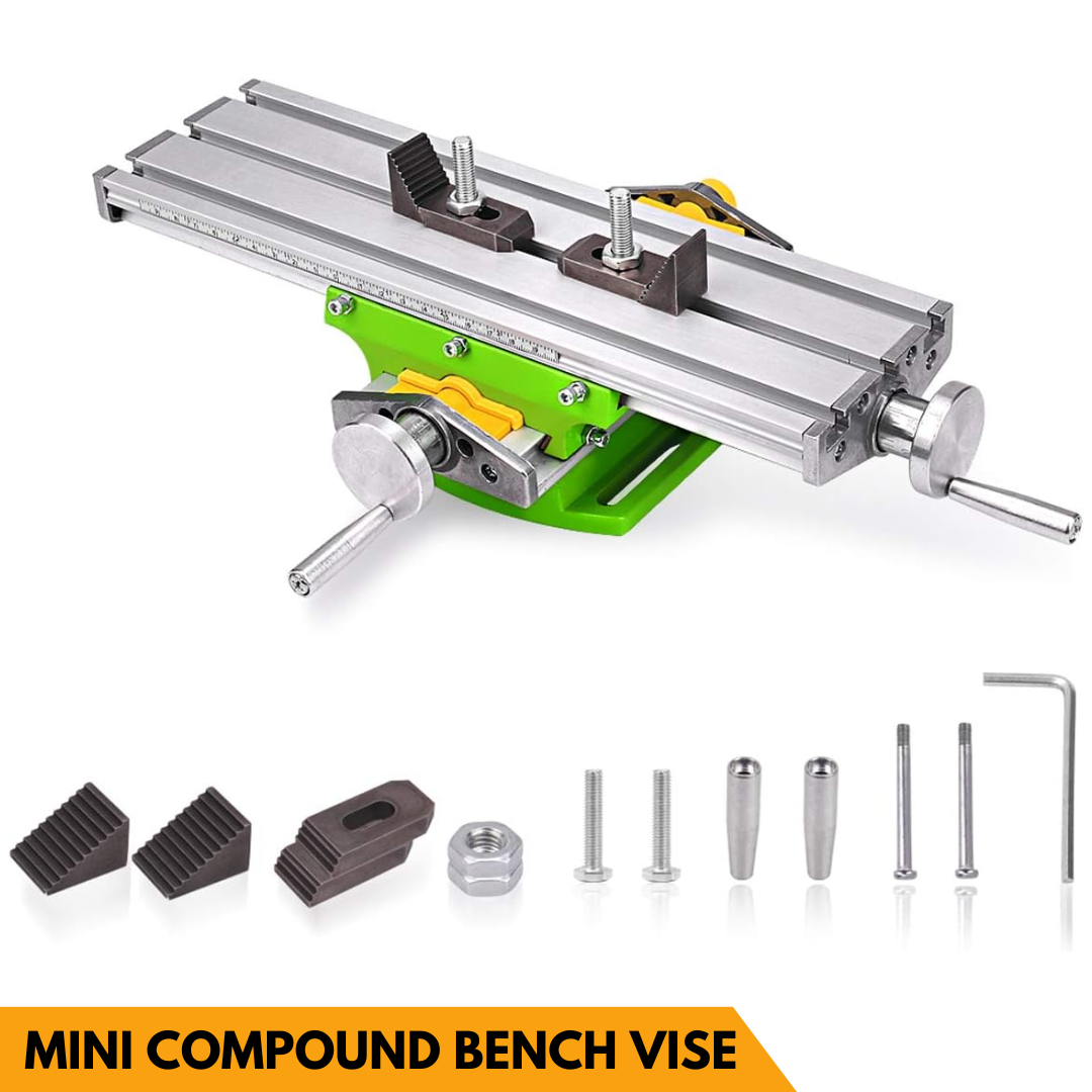 mini compound bench vise