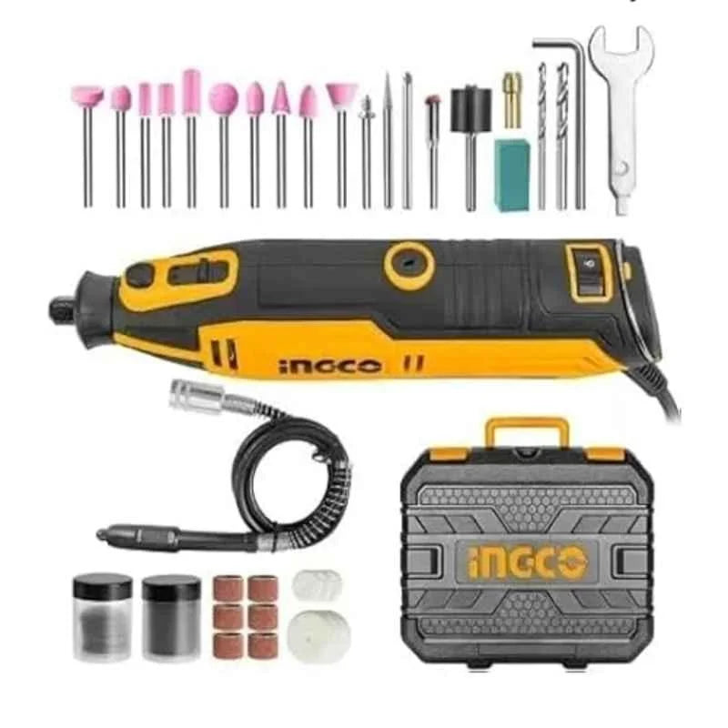 13092 INGCO 130W MINI GRINDER ROTARY TOOL KIT