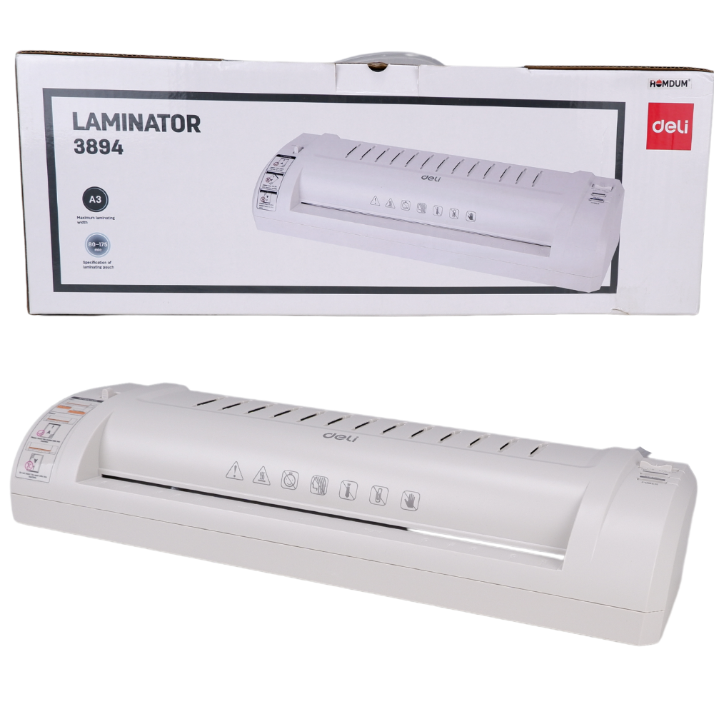 Homdum Lamination Machine Deli with stop button Fully Automatic All in one Laminator