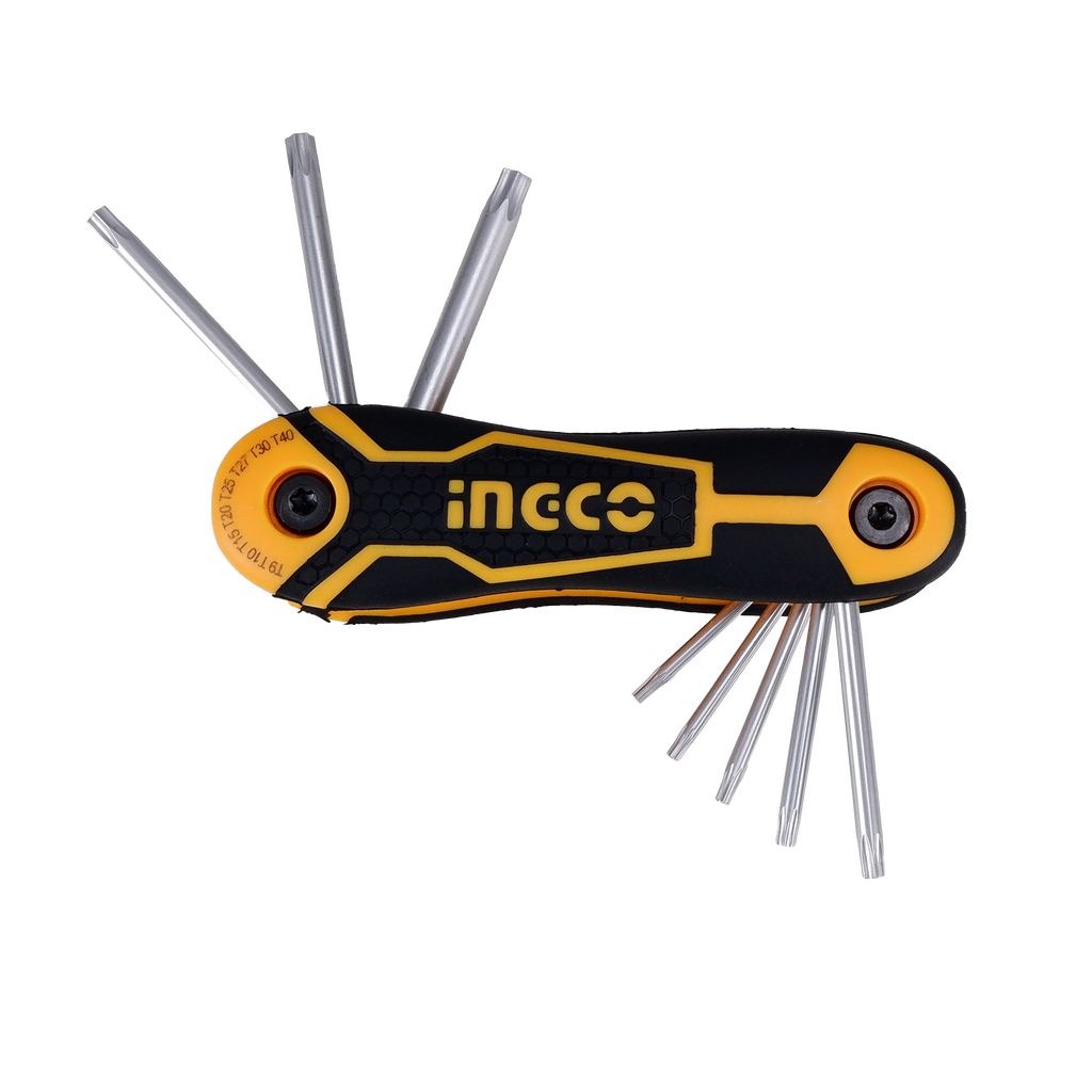 Folding torx best sale key set