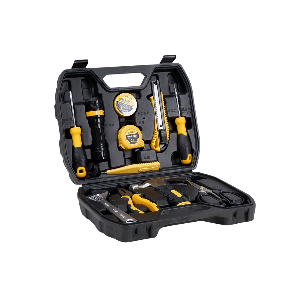 Complete Tools Set Kit Professional Hand Toolbox General Household Work Tool  box Repairs Maintenance Metal Carpentry