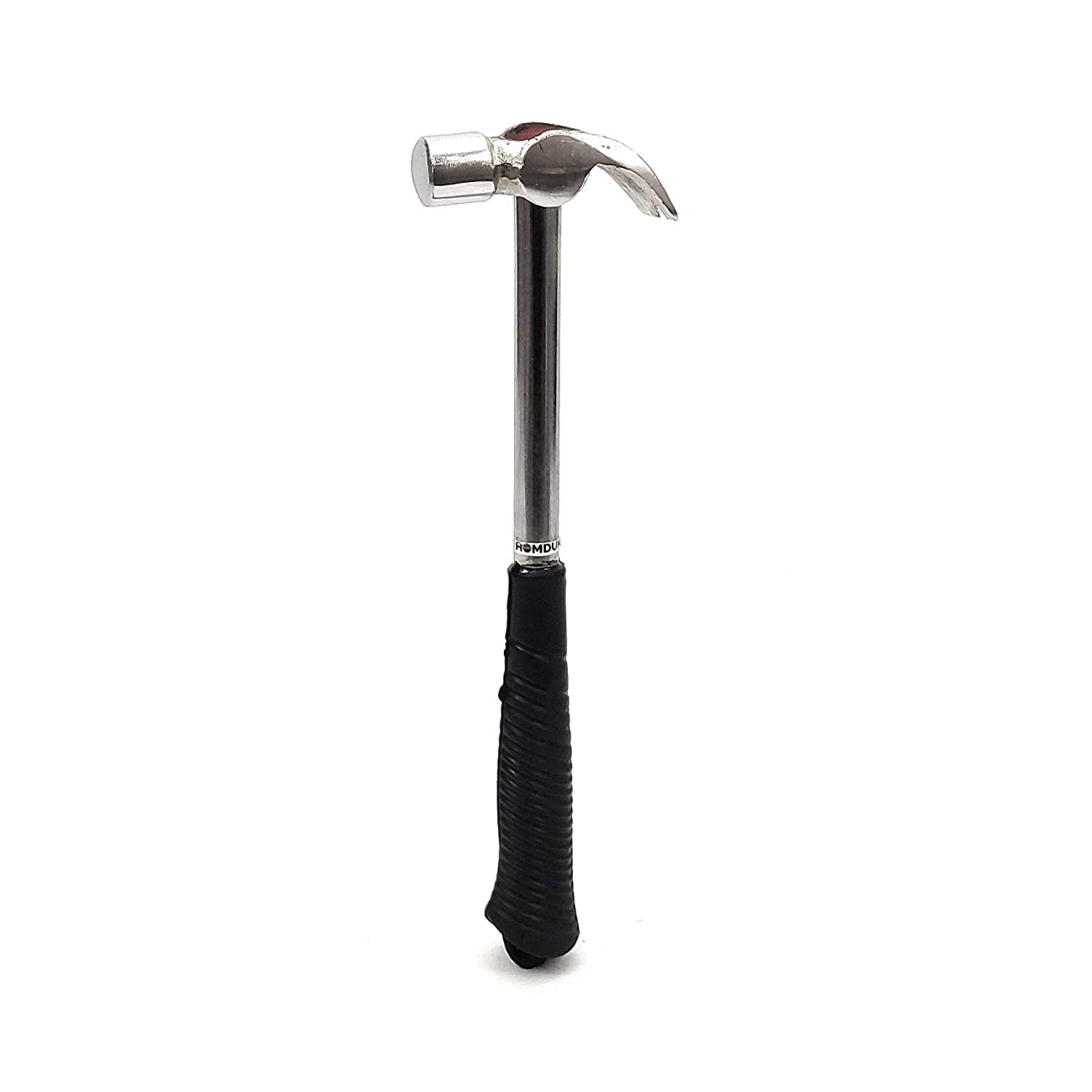 Homdum Claw Hammer 1/2 Lb and Concrete Nails 2 1/2 inch (68 mm) Combo, 200g Drop Forged Head Hammer with Soft Grip Tubular Steel Handle 1 nos & Hard Steel Nails 50 Pcs Pack.