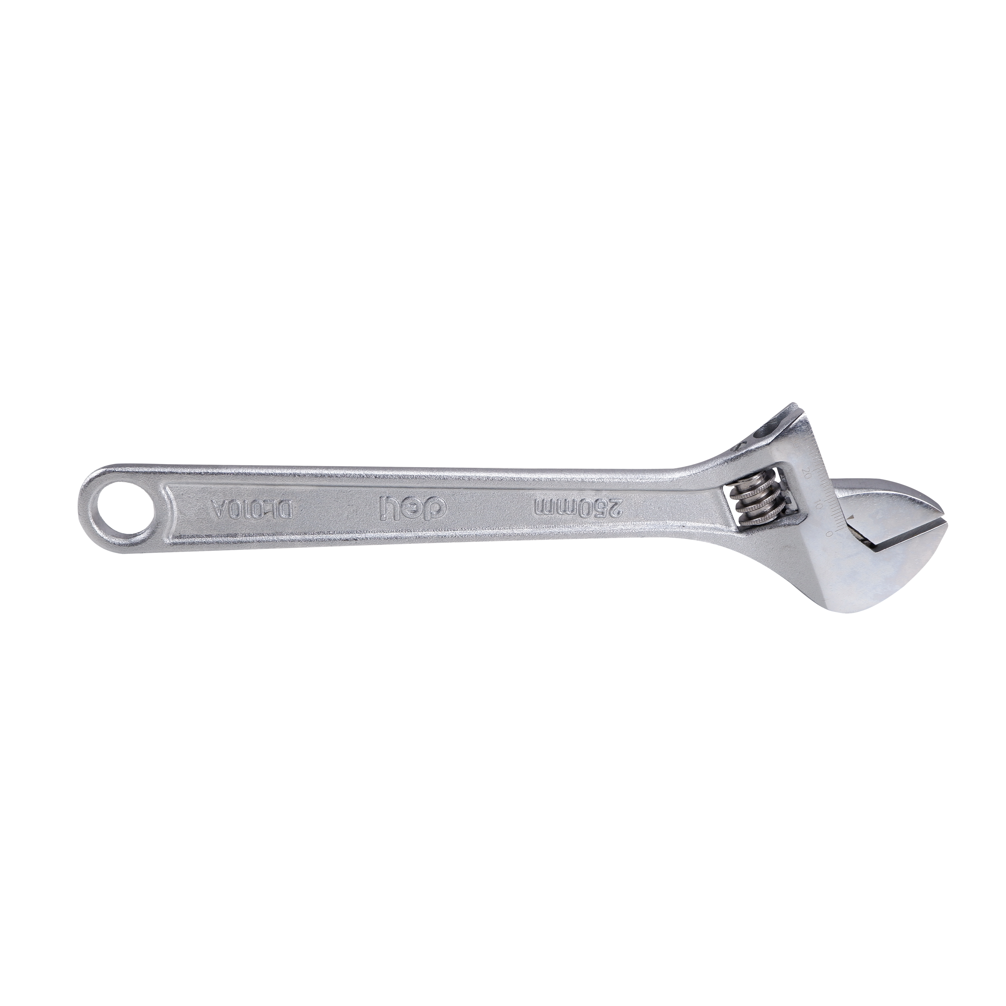 Homdum 10 inch Adjustable Wrench Deli Hex Spanner Chrome vanadium Ergonomic Handle size 200 mm